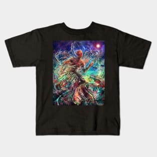 "Cosmic Embers" Kids T-Shirt